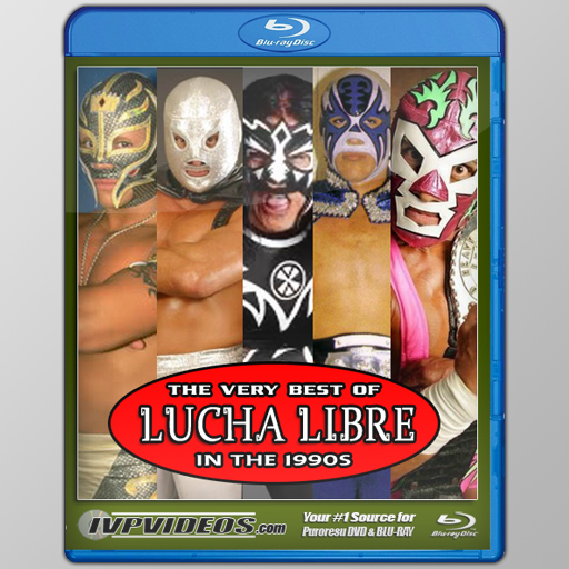 Best of Lucha Libre in the 1990s (Blu-Ray with Cover Art)